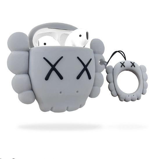 Kaws-Inspired Silicone Case for AirPods 2