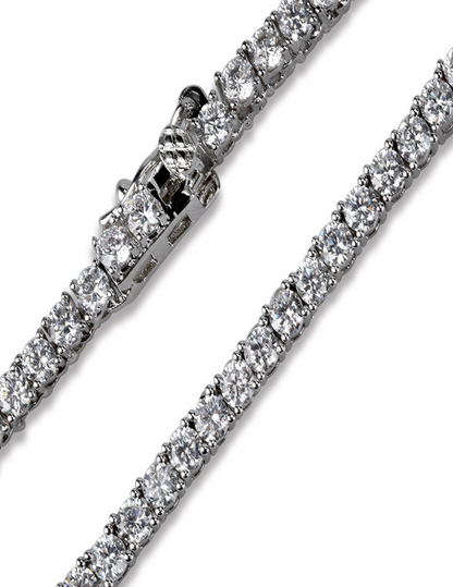 Zircon Necklace, Collar Chain, Men's Tennis Chain
