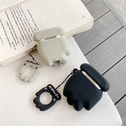 Creative Bear Gloves AirPods Pro Case - KAWS Style