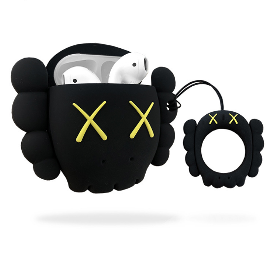 Kaws-Inspired Silicone Case for AirPods 2