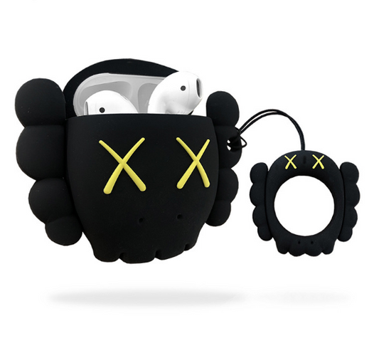 Kaws-Inspired Silicone Case for AirPods 2