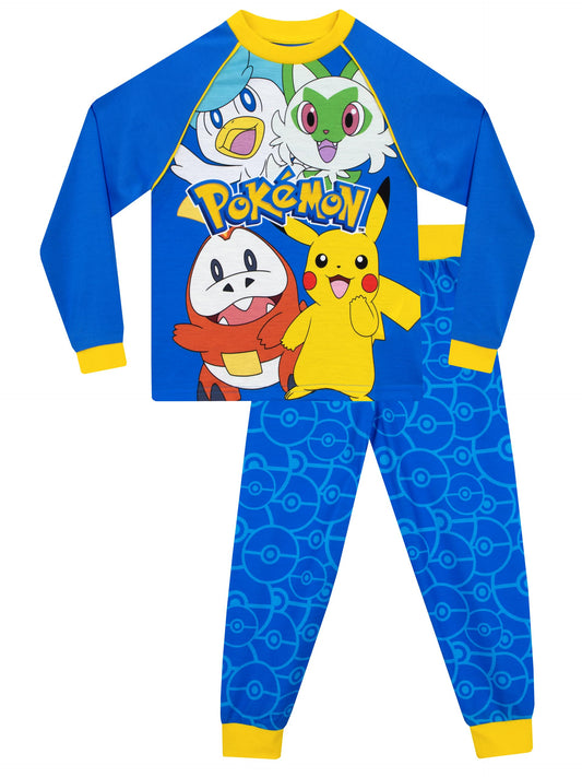 Pokemon Boys Pokemon Pajamas Size 7