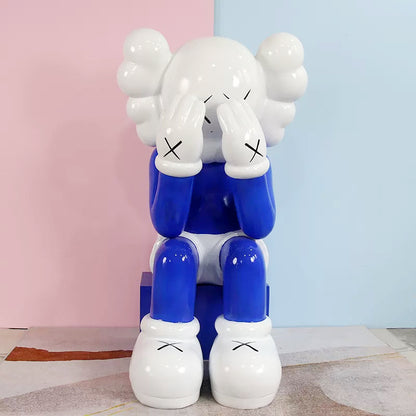 Large Kaws Figurine for Living Room or Hotel Decor