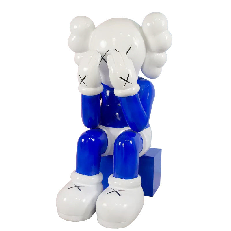 Large Kaws Figurine for Living Room or Hotel Decor