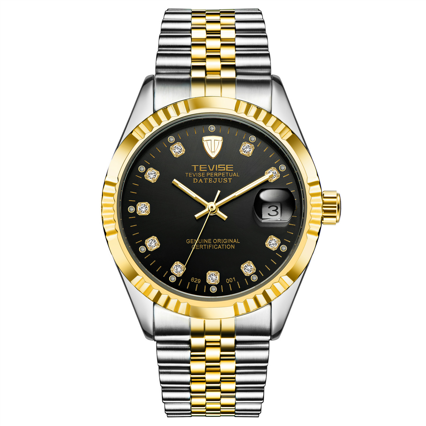 Detective Explosion Calendar Mens Watch Business Watch Mechanical Automatic Mechanical Watch Waterproof Sheet
