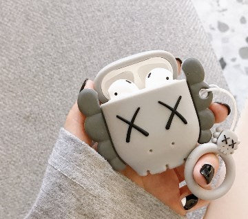 Kaws-Inspired Silicone Case for AirPods 2